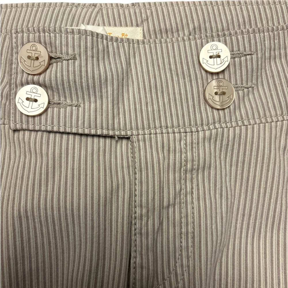 LEE "ONE TRUE FIT" STRIPED PANTS SIZE 4 - Picture 5 of 7